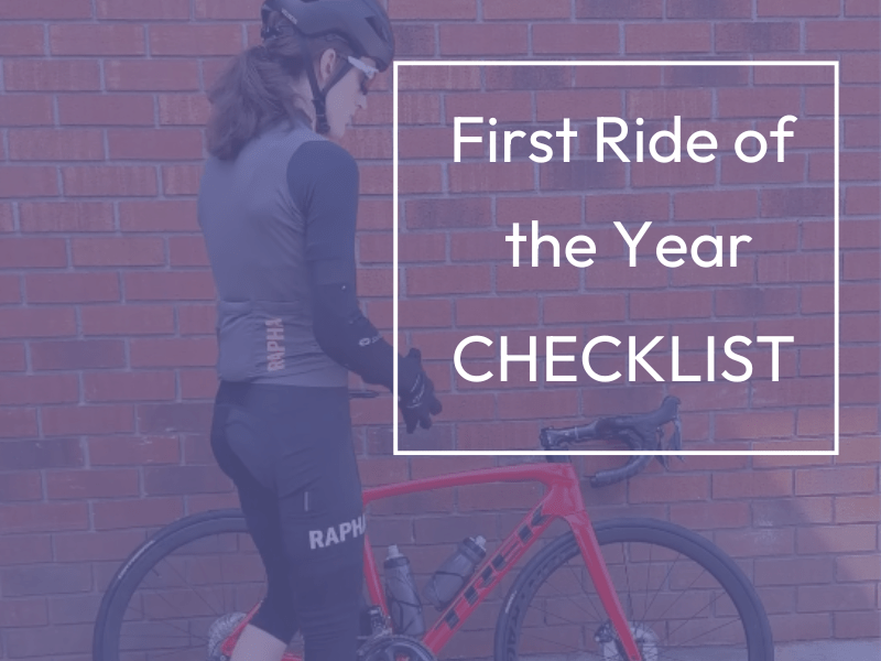 First ride of the year checklist