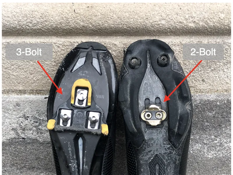 Different types of cleats for cycling shoes on sale